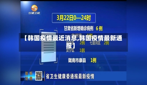 【韩国疫情最近消息,韩国疫情最新通报】-第2张图片