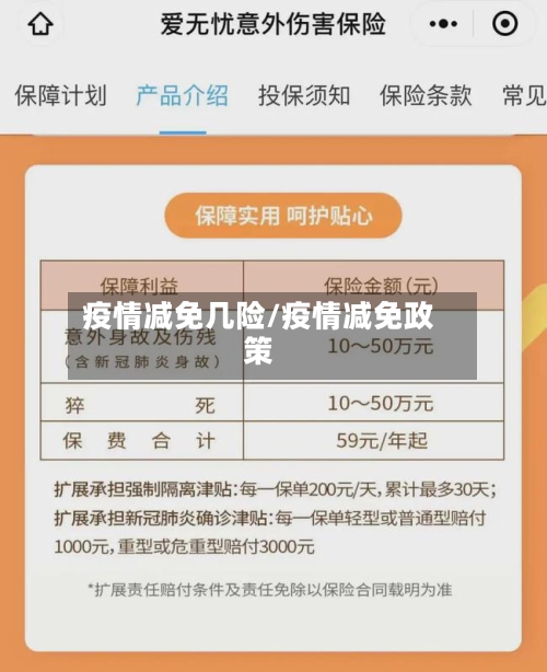 疫情减免几险/疫情减免政策-第2张图片