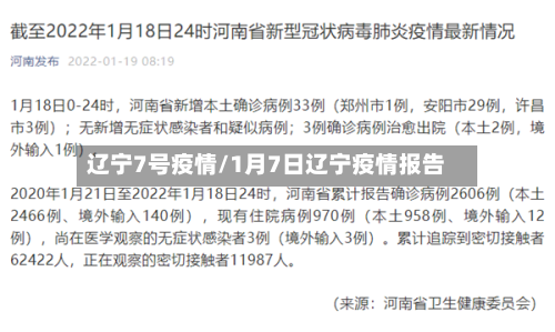 辽宁7号疫情/1月7日辽宁疫情报告-第2张图片