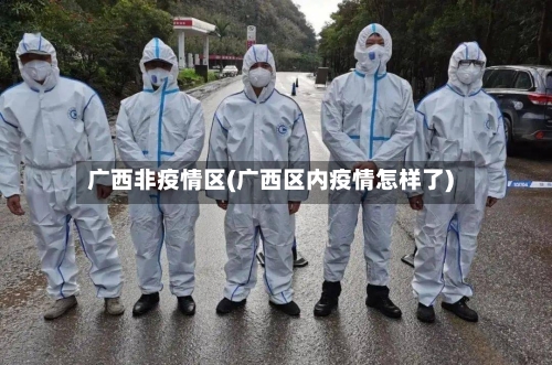 广西非疫情区(广西区内疫情怎样了)
